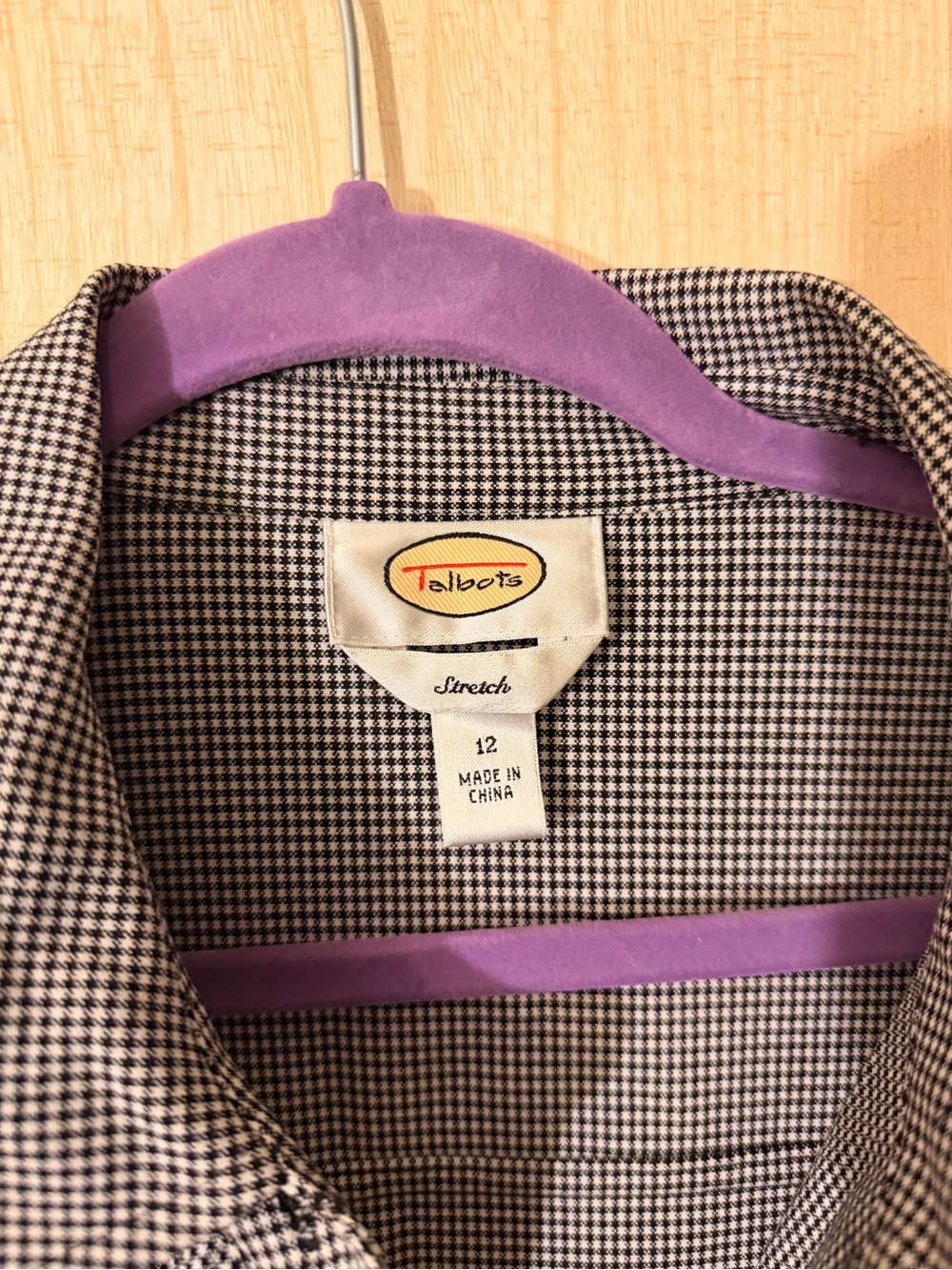 Talbots Olive-Gray Long Sleeve Button-Front Shirt Dress - Picture 5 of 10